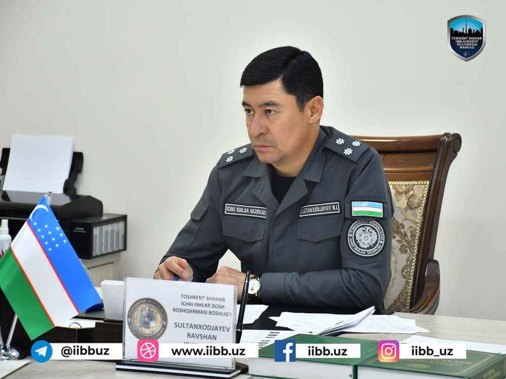 Тошкент шаҳар ИИББ да фуқаролар қабули бўлиб ўтди