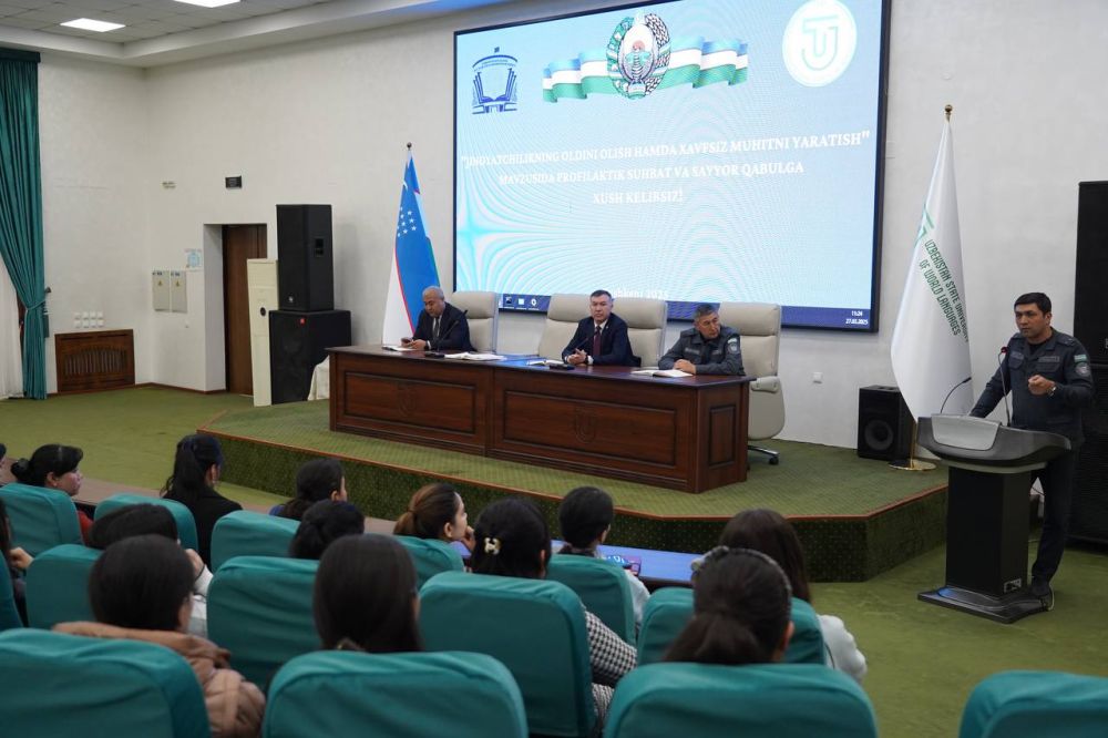 Талабалар билан учрашув ва сайёр қабул