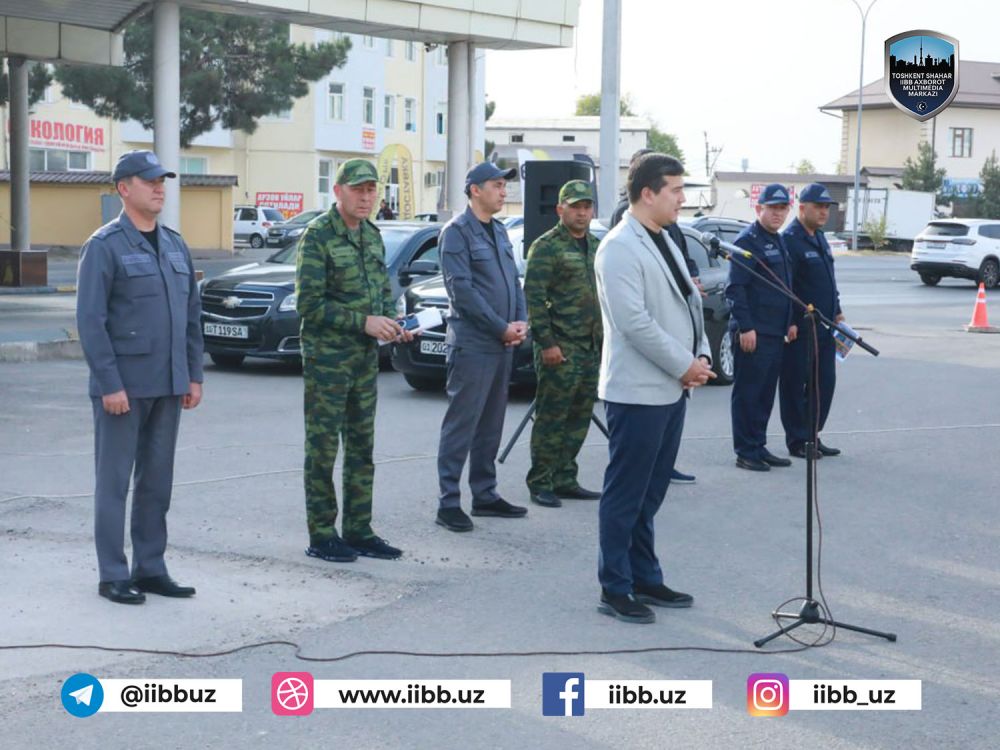 Пойтахтимизда ҳуқуқбузарликлар ва жиноятчиликнинг олдини олиш юзасидан профилактик тадбирл...