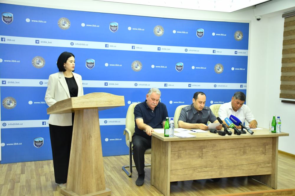 Тошкент шаҳар ИИББ да брифинг бўлиб ўтди