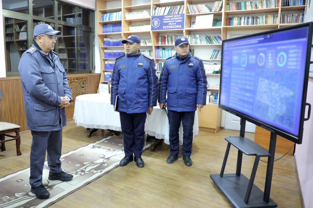 Ички ишлар вазирлиги ишчи гуруҳ томонидан пойтахтнинг Юнусобод ва Мирзо Улуғбек туманларид...