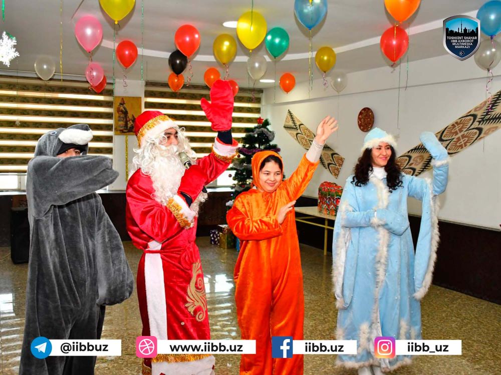 Марказда болалар учун байрам ўтказилди