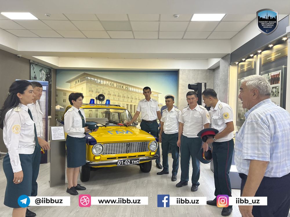 Самарқандлик ёш ходимларнинг пойтахт ИИББ музейига ташрифи