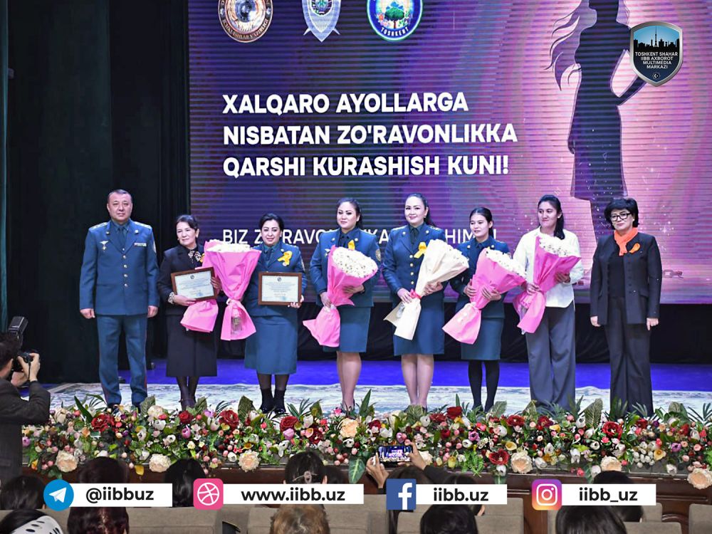 “Биз зўравонликка қаршимиз!” шиори остида тадбир бўлиб ўтди
