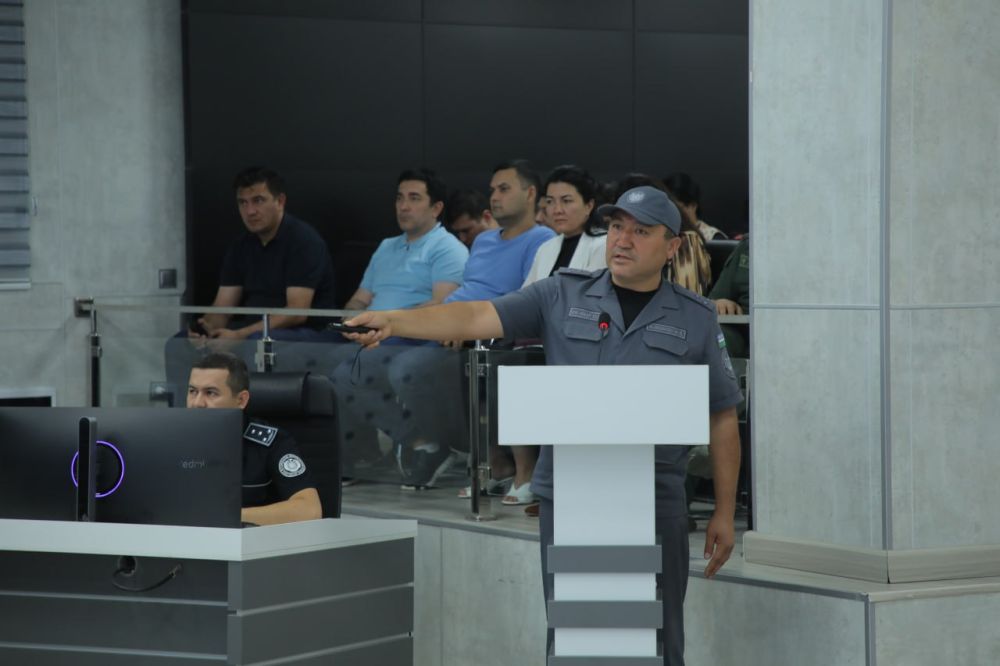 Тошкент шаҳар Қўриқлаш бошқармаси - ишчи гуруҳ ташрифининг якуний манзили