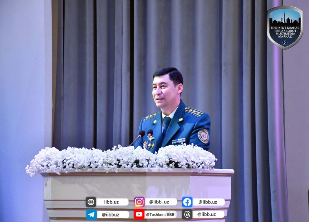 Тошкент шаҳар Ички ишлар бош бошқармасида “8 март – Халқаро хотин-қизлар куни” байрамига б...